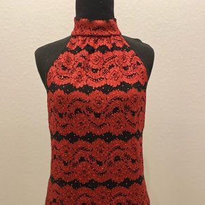 Nue Options Long Halter Top Size M